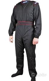 Tuta meccanico Sparco nera