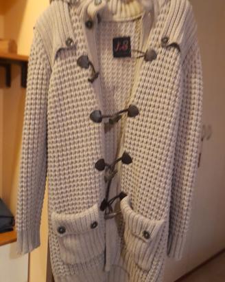  Cardigan lungo uomo elegante 