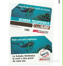 schede telefoniche ERRORE DI STAMPA