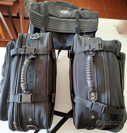 Borse morbide per moto in 3 pezzi