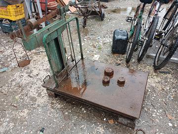 bilancia bascula vintage antica modernariato 