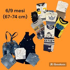 Abbigliamento estivo bambino 6 - 9 mesi