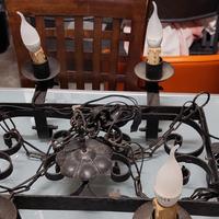 lampadario in ferro