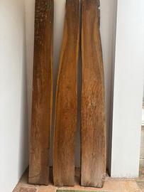 Tre tavole di Palissandro massello stagionato