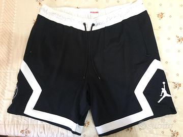 PANTALONCINO JORDAN PSG NERO E BIANCO XL