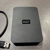Hard disk esterno WD 1 terabyte