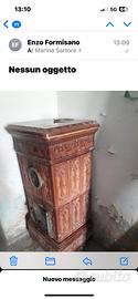 Stufa antica in ceramica piu’ di 100 anni
