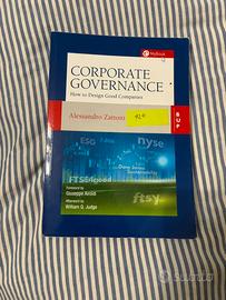 Libro corporate governance in inglese