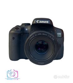 Canon EOS 750D + EF 50mm f/1.8 STM + Accessori
