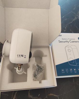 telecamera esterna WiFi a batteria 