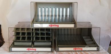 1989 ESPOSITORE NEGOZIO PENNE COMPATIBILE ROTRING