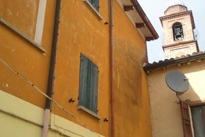 Tipica casetta di paese in centro a Buscoldo