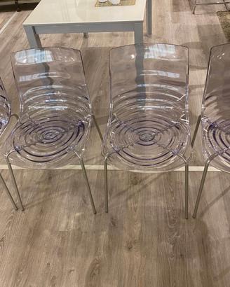 SEDIE SCAVOLINI POLIPROPILENE EFFETTO SELTZ