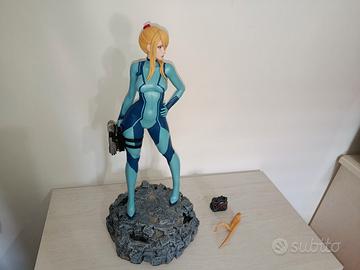 Creation Studio Samus Aran Zero Suit Blue 1/4
