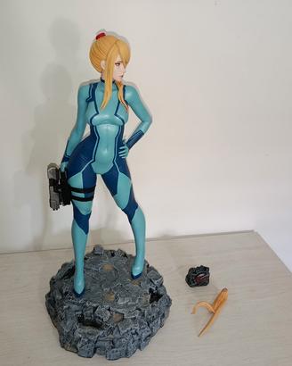 Creation Studio Samus Aran Zero Suit Blue 1/4