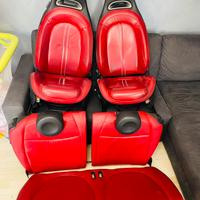 Sedili abarth posteriori e anteriori