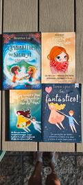 Lotto 4 libri per bambini su autostima coraggio