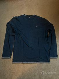 Maglietta maniche lunghe hollister