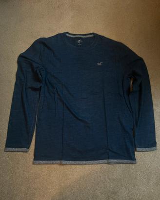 Maglietta maniche lunghe hollister