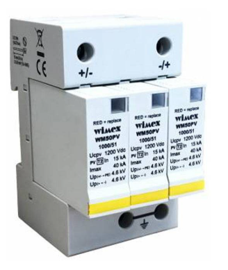Scaricatore Wimex 5690120 a 1000Vdc, nuovo