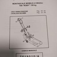 montascale mobile a cingoli T09  Roby 130kg