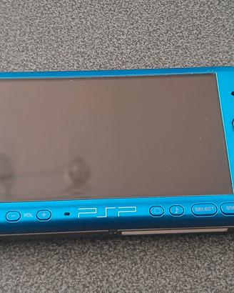 Psp 3000 blu elettrico