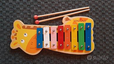 Xilofono Giraffa in legno Legnoland originale