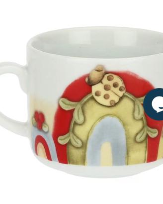 Tazza cappuccio con vassoio Thun bosco incantato