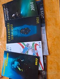 CALENDARI STORICI CARABINIERI "NUCLEI SUBACQUEI"