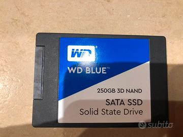hard disk wd blue 3d nand ssd sata 2,5 gb 250