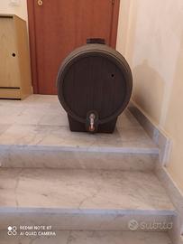 Botte a forma di barile in polietilene  
