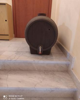 Botte a forma di barile in polietilene  