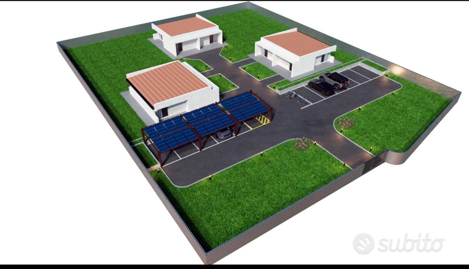 Terreno con progetto approvato - Vista 2