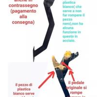 Pedale leva frizione spark in acciaio artigianale