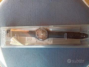"Swatch Chrono Wall Street 1991 SCB106 Vintage"