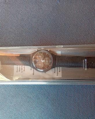 "Swatch Chrono Wall Street 1991 SCB106 Vintage"