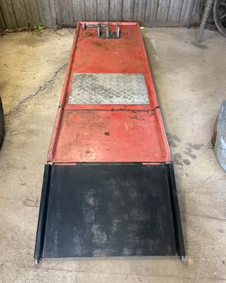 Pedana ponte sollevatore alzamoto