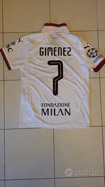 Maglia Milan, uff da gara x Champion's  TG S