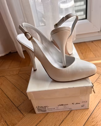 scarpe Zunica  bianco perlato