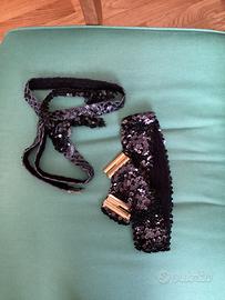 Decorazioni in paillettes per abiti vintage a.90