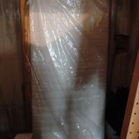 Letto per bambini in legno più materasso