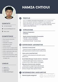 Barista/ cameriere/ aiuto cucina/ autista
