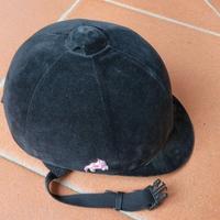 Cap equitazione bambina 4/5 anni