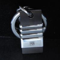 Portachiavi Renato Balestra in acciaio