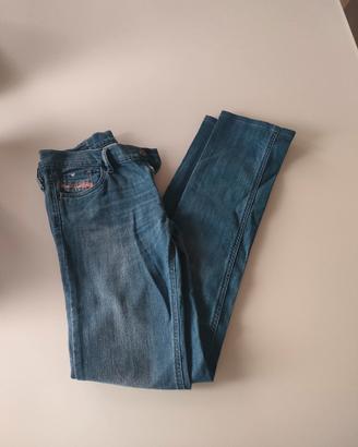 Jeans donna o ragazza Diesel chiari LIVY 27 nuovi