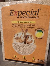 Lettiera per piccoli animali in truciolo