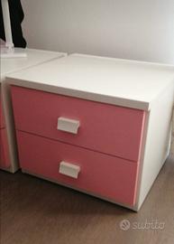 Comodino cameretta bambina