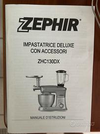 IMPASTATRICE 1300 watt 7 litri  Zephir