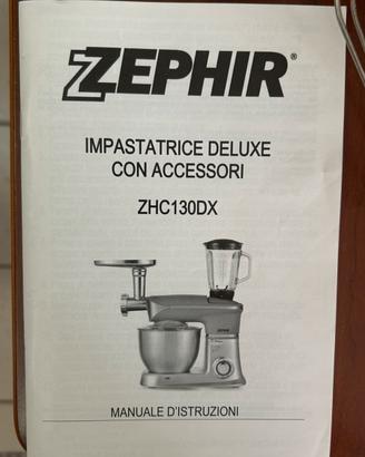 IMPASTATRICE 1300 watt 7 litri  Zephir