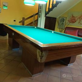 Biliardo buche strette campo gioco mt 2.60 x1.30